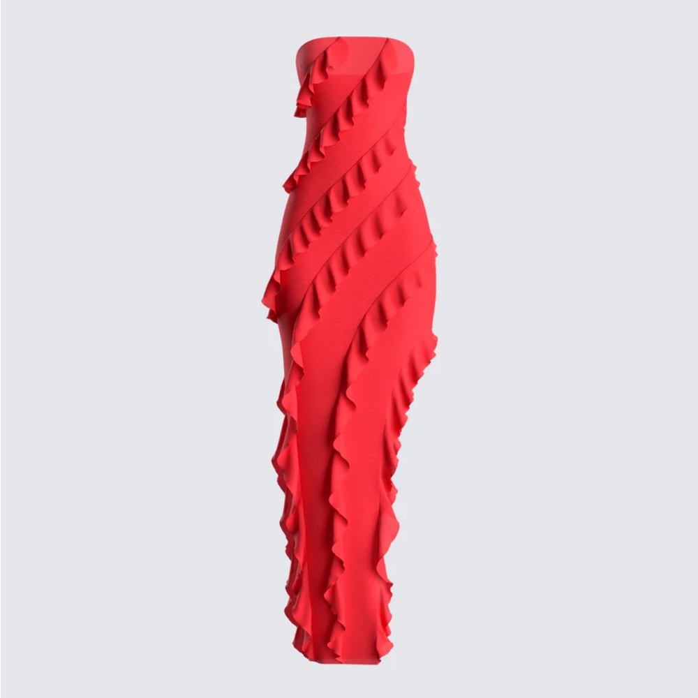 Finesse studios red dress